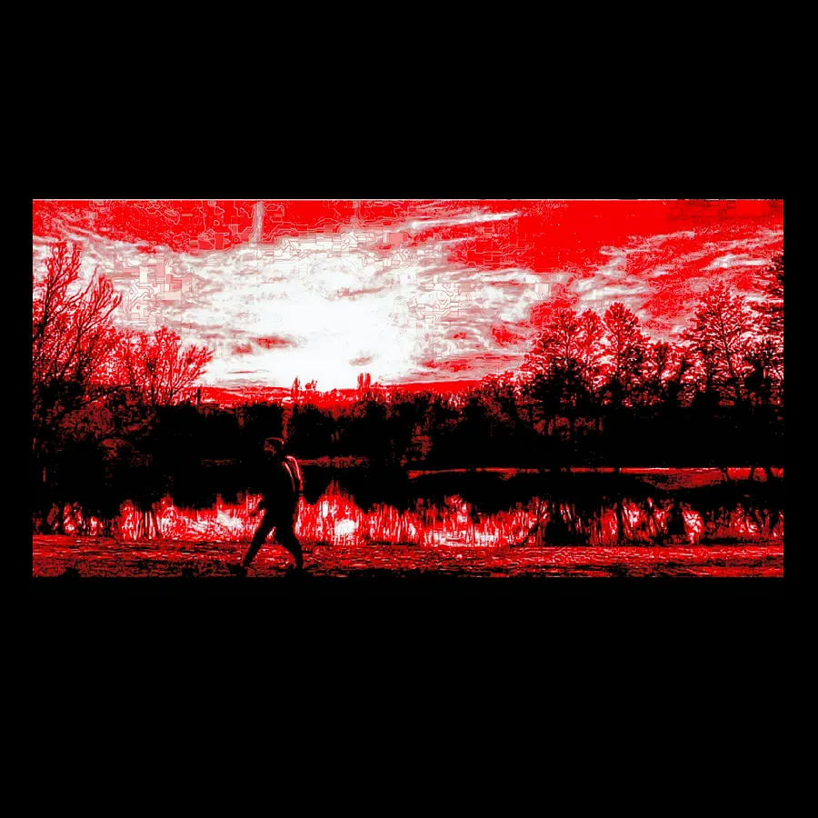 Image of "Is there a way back?" by Tetiana Kononenko (Tanta), made of JPG, 300 DPI, Photoart medium, from Sumy, part of the "Pain borders" series