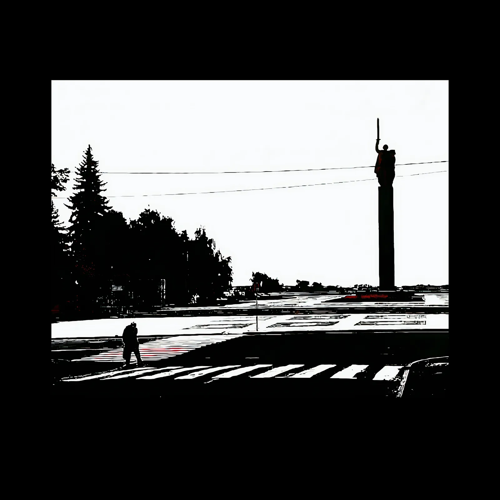 Image of "Whose symbols?" by Tetiana Kononenko (Tanta), made of JPG, 300 DPI, Photoart medium, from Sumy, part of the "Pain borders" series Photo 2 of 2.