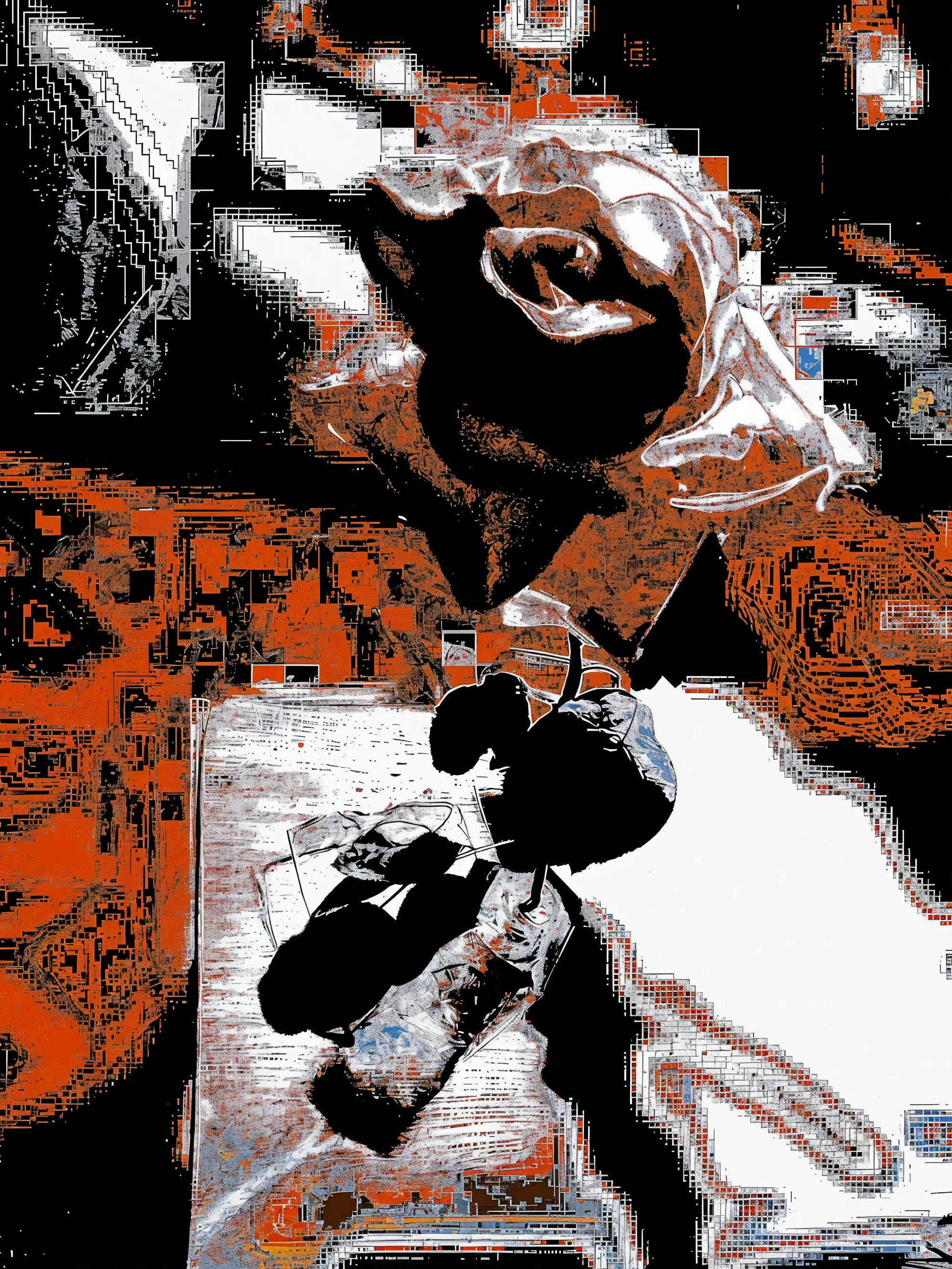 Image of "Through the breakup" by Tetiana Kononenko (Tanta), made of JPG, 300 DPI, Фотоарт medium, from Sumy, part of the "Fragility" series